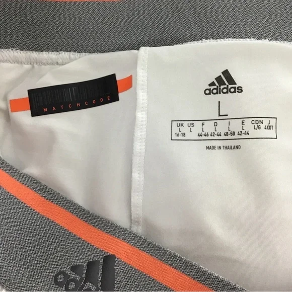 Adidas Mathcode Athletic Tennis Skort Size Large